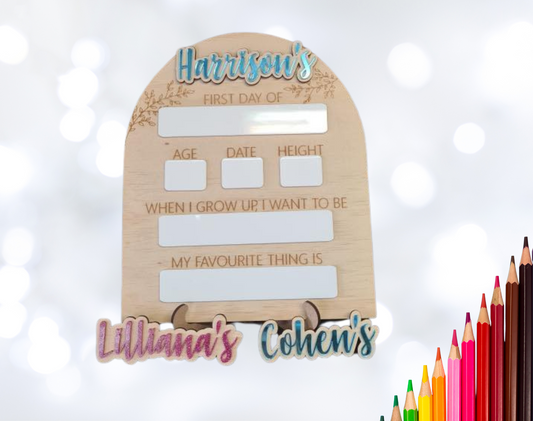 Additional Name for First Day Board