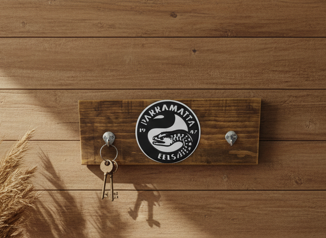 Mirror Hanging Board with Hooks – PARAMATTA | Pelican Designs