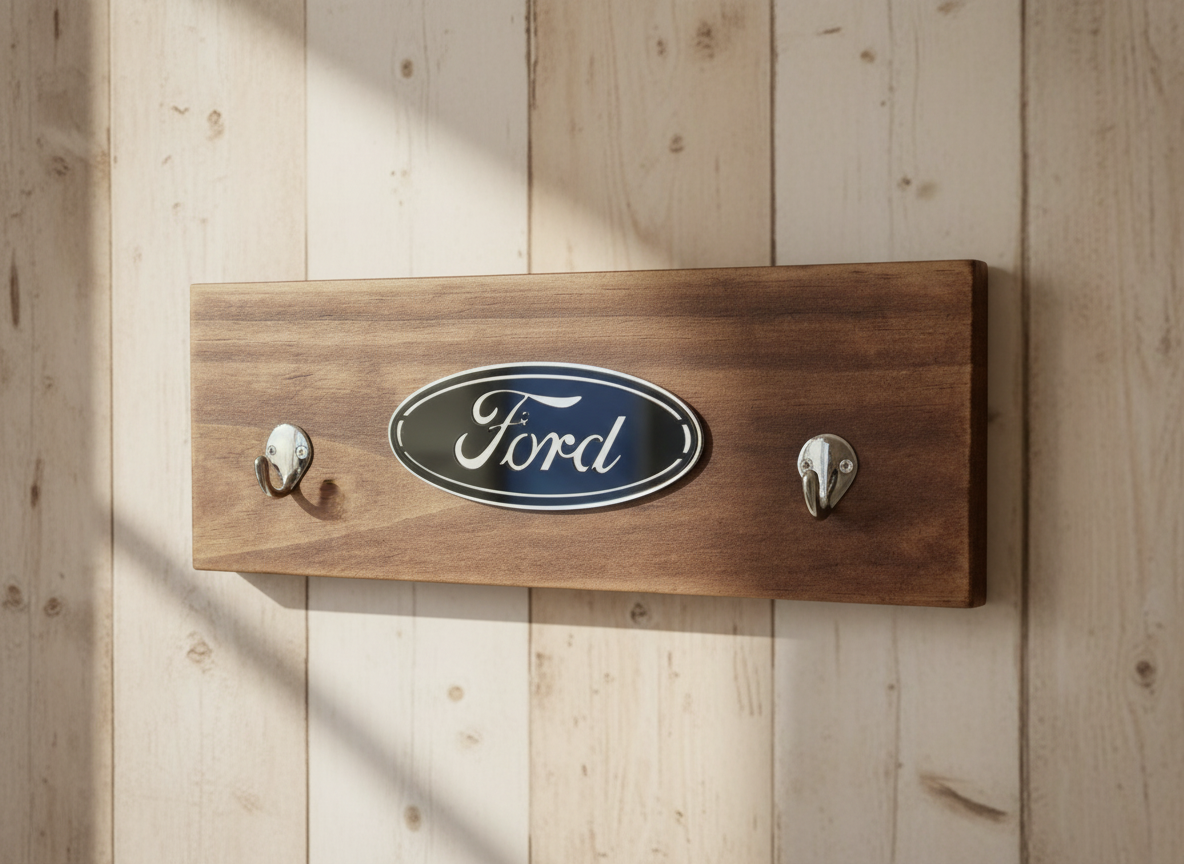 Car Key Mirror Hanging Board