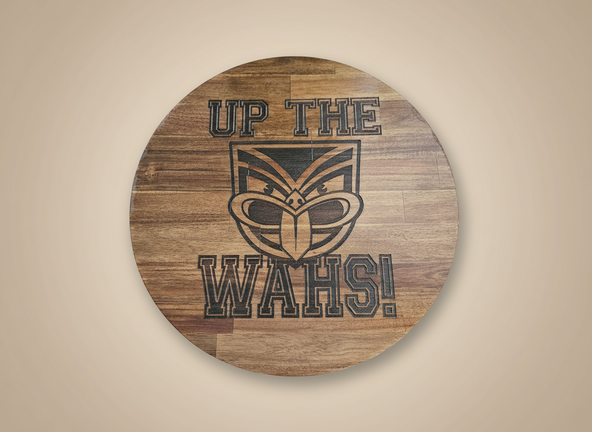 Wahs Sporting Coffee Table Top – 600mm Round | 18mm Thick