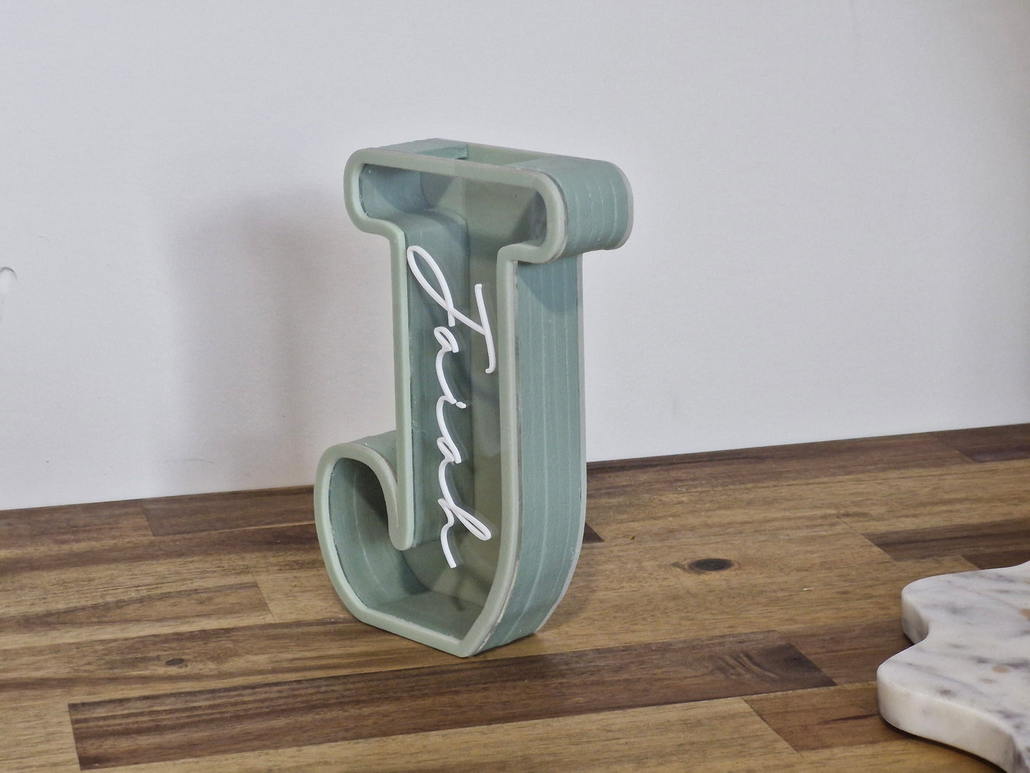 Personalised Acrylic Initial Moneybox