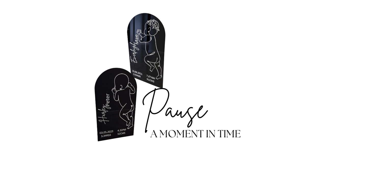 1:1 Scale Birth Plaques