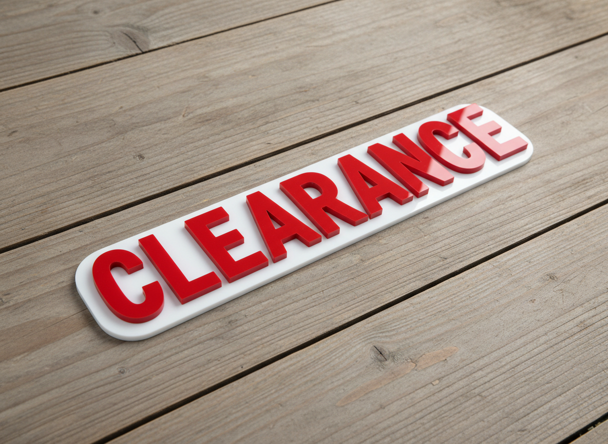 CLEARANCE