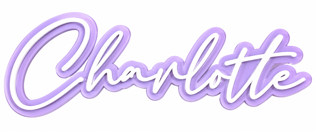 Personalised Layered Acrylic Name Sign – Simple Script | Kids & Nursery Wall Décor