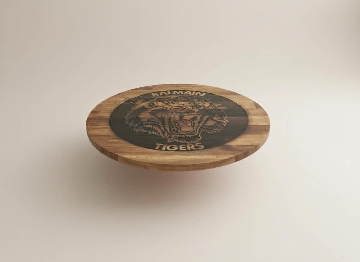 CUSTOM Sporting Coffee Table Top – 600mm Round | 18mm Thick