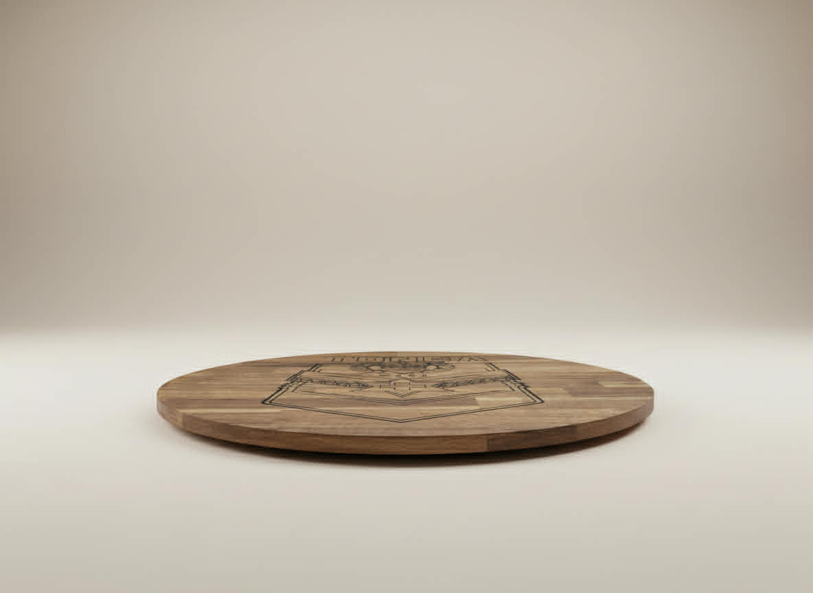 CUSTOM Sporting Coffee Table Top – 600mm Round | 18mm Thick