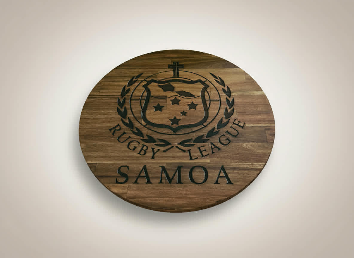 CUSTOM Sporting Coffee Table Top – 600mm Round | 18mm Thick