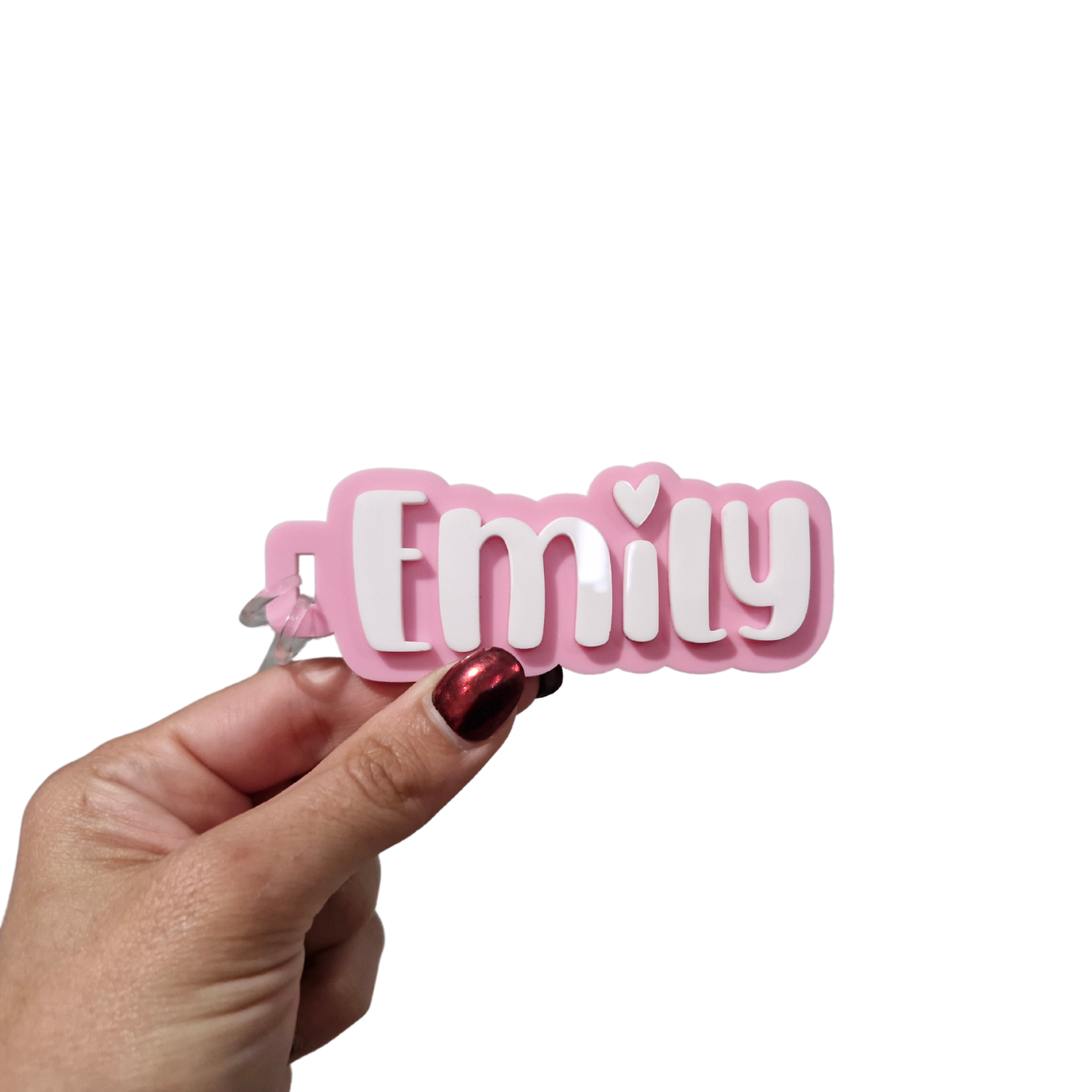 Personalised Acrylic Bag Tag