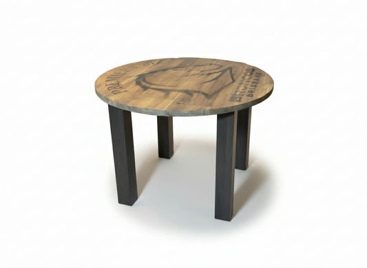Engraved BRISBANE PREMIERS Sporting Coffee Table – 600mm Round