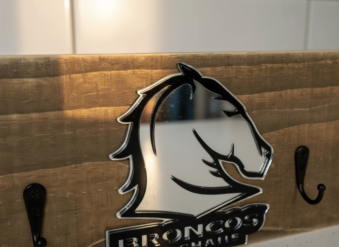 Mirror Double Hanging Board - Sporting Brisbane