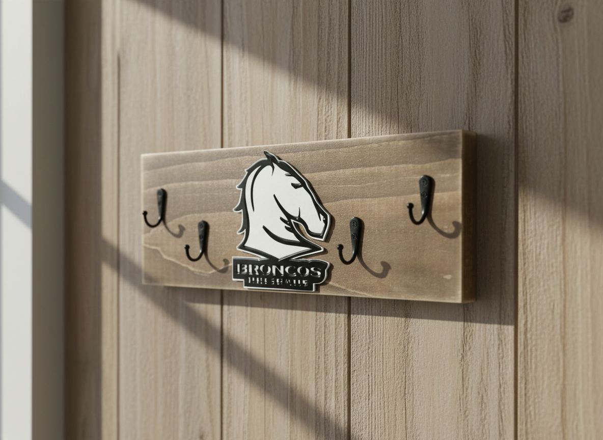 Mirror Double Hanging Board - Sporting Brisbane