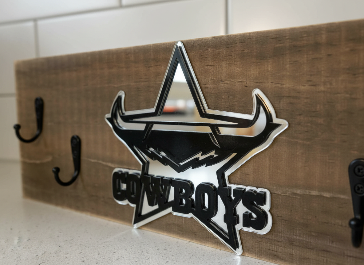 Mirror Hanging Board with Hooks – NORTH QLD | Pelican Designs