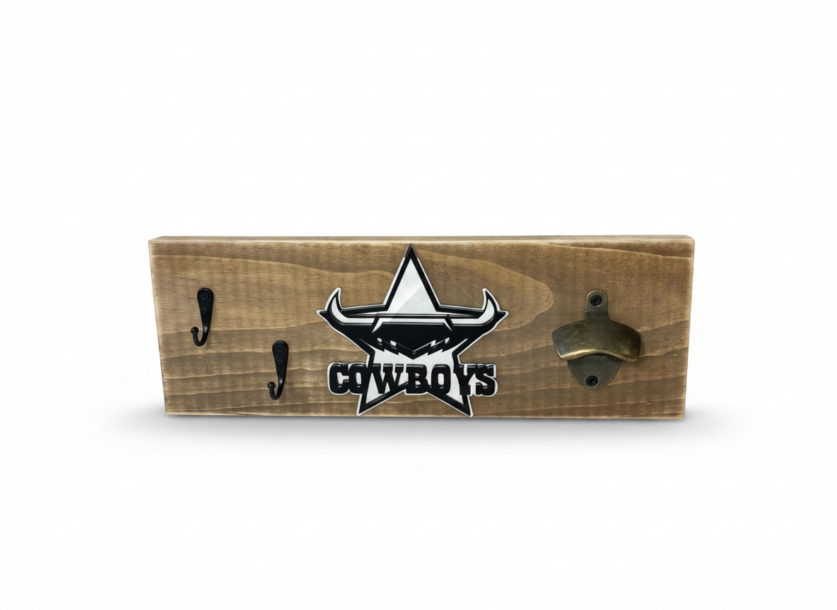 BBQ Mate with Bottle Opener – NORTH QLD | Handmade Timber