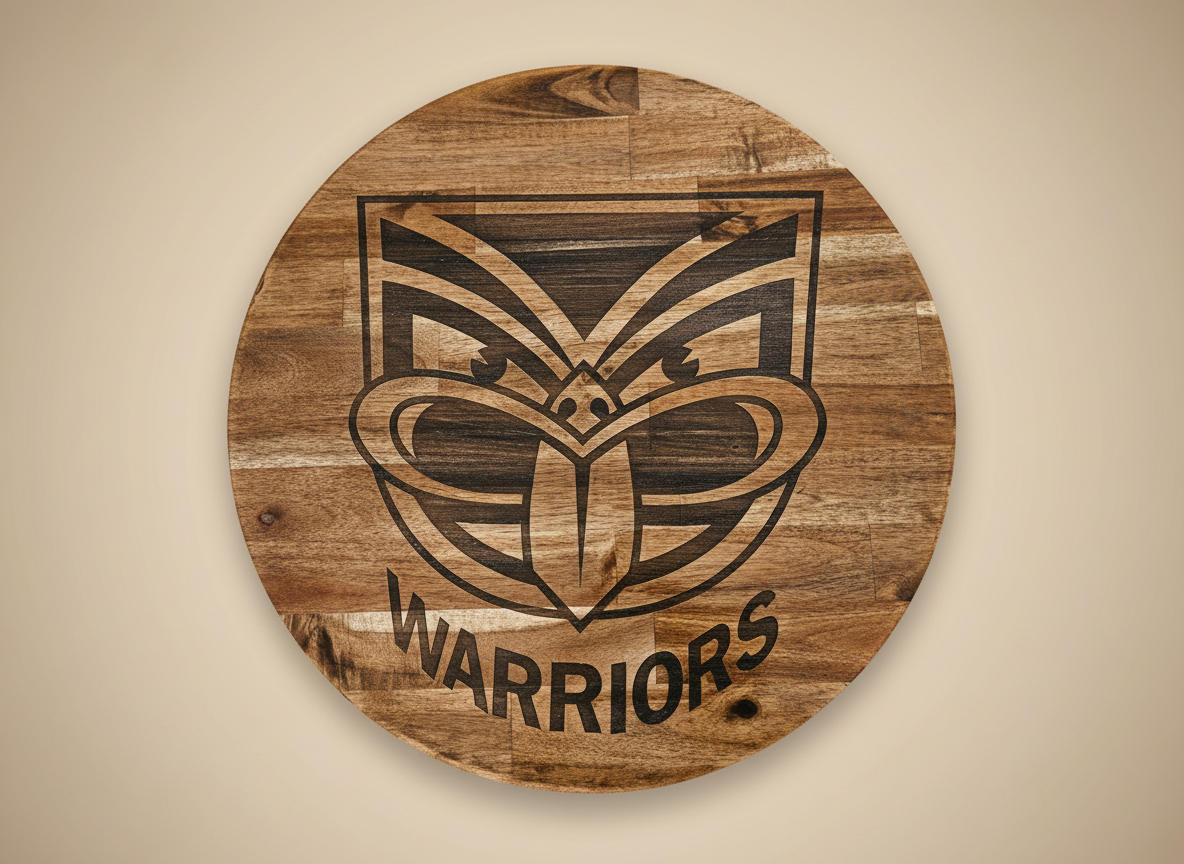 NZ Sporting Coffee Table Top – 600mm Round | 18mm Thick