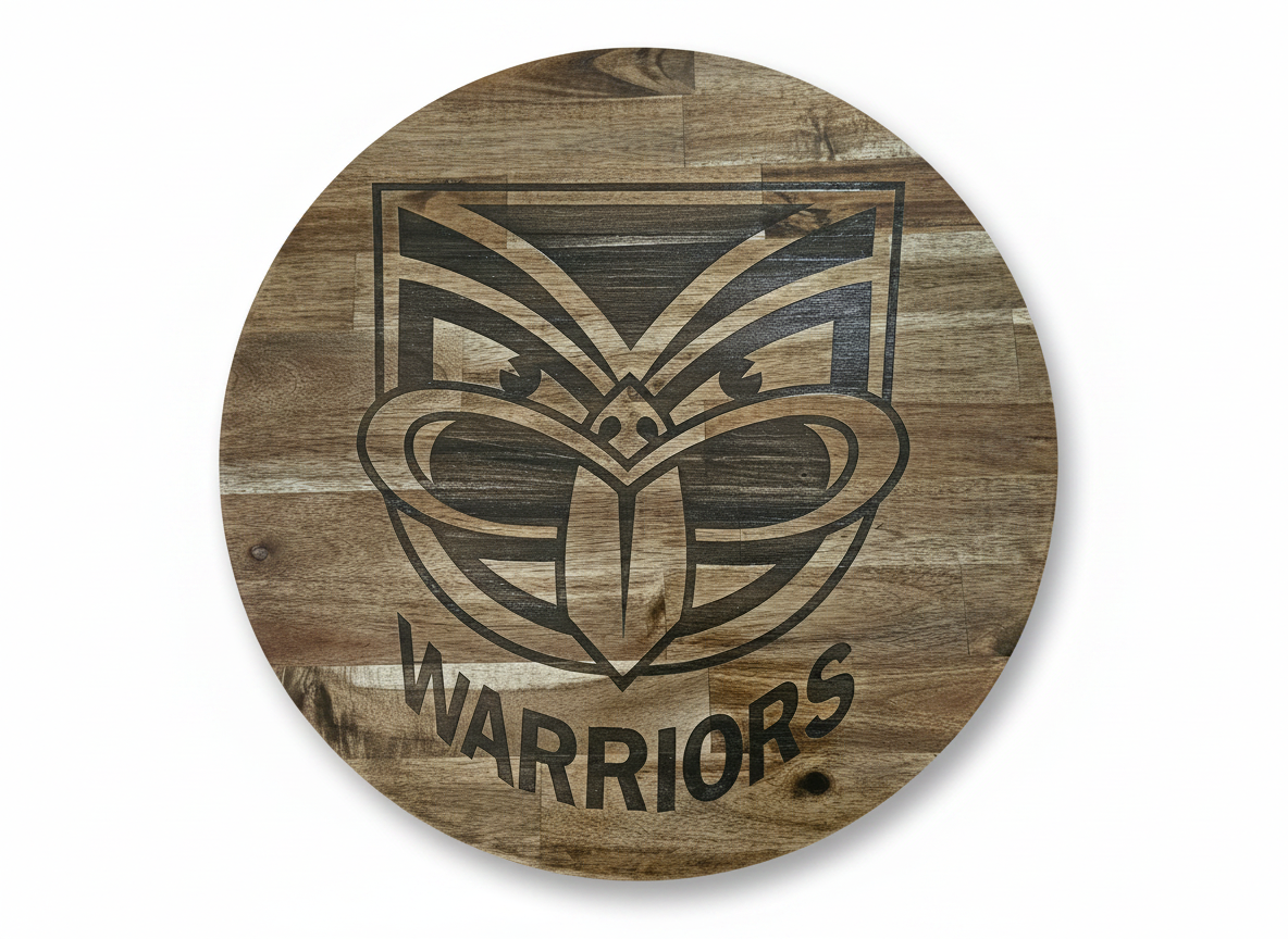 NZ Sporting Coffee Table Top – 600mm Round | 18mm Thick