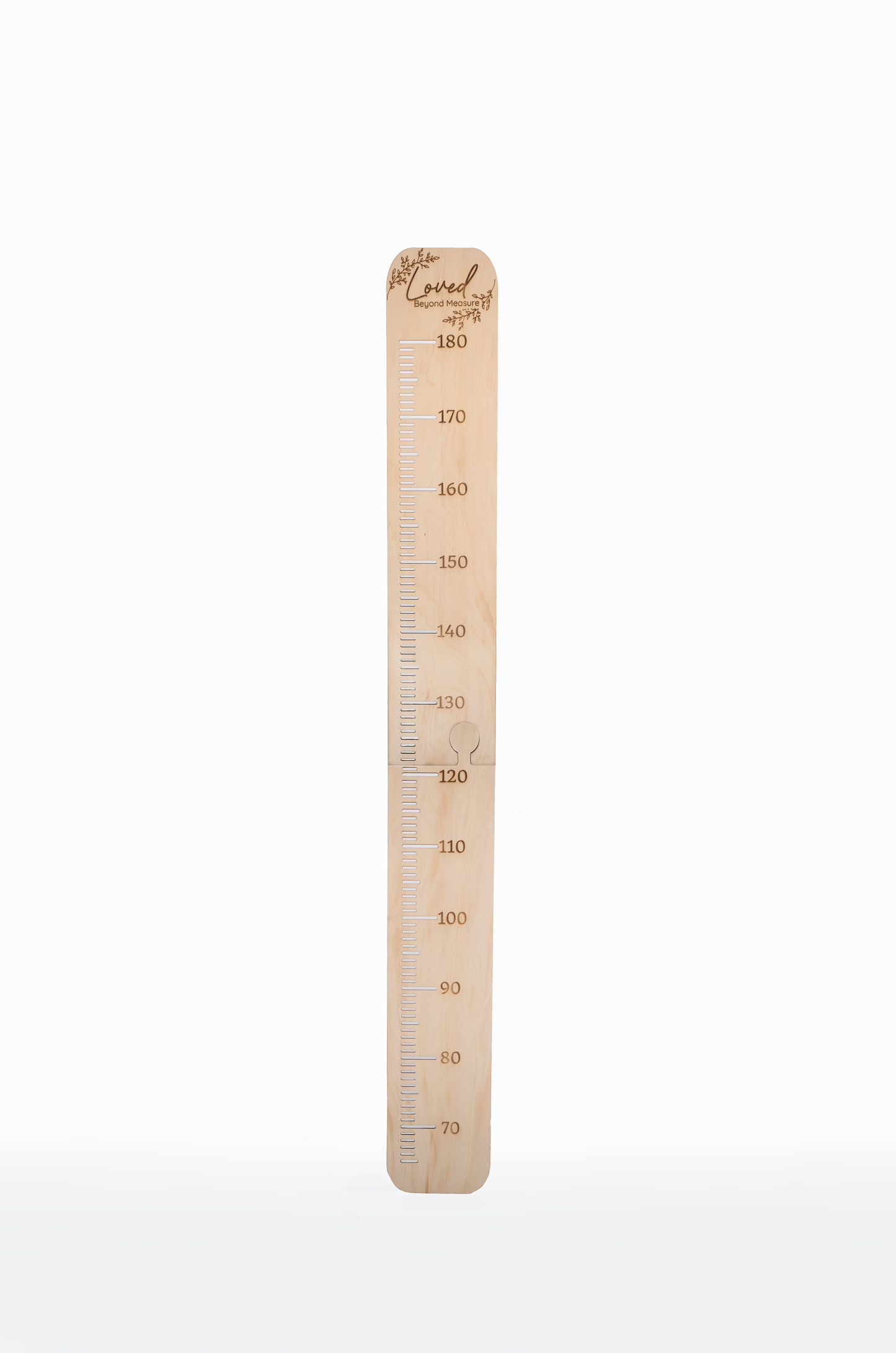 Engraved Plywood Height Chart - Loved Beyond Measure