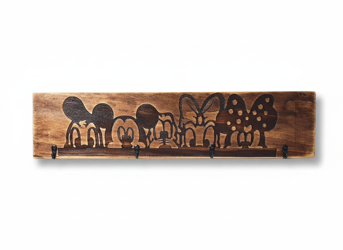 Timber Keyholder - The Crew