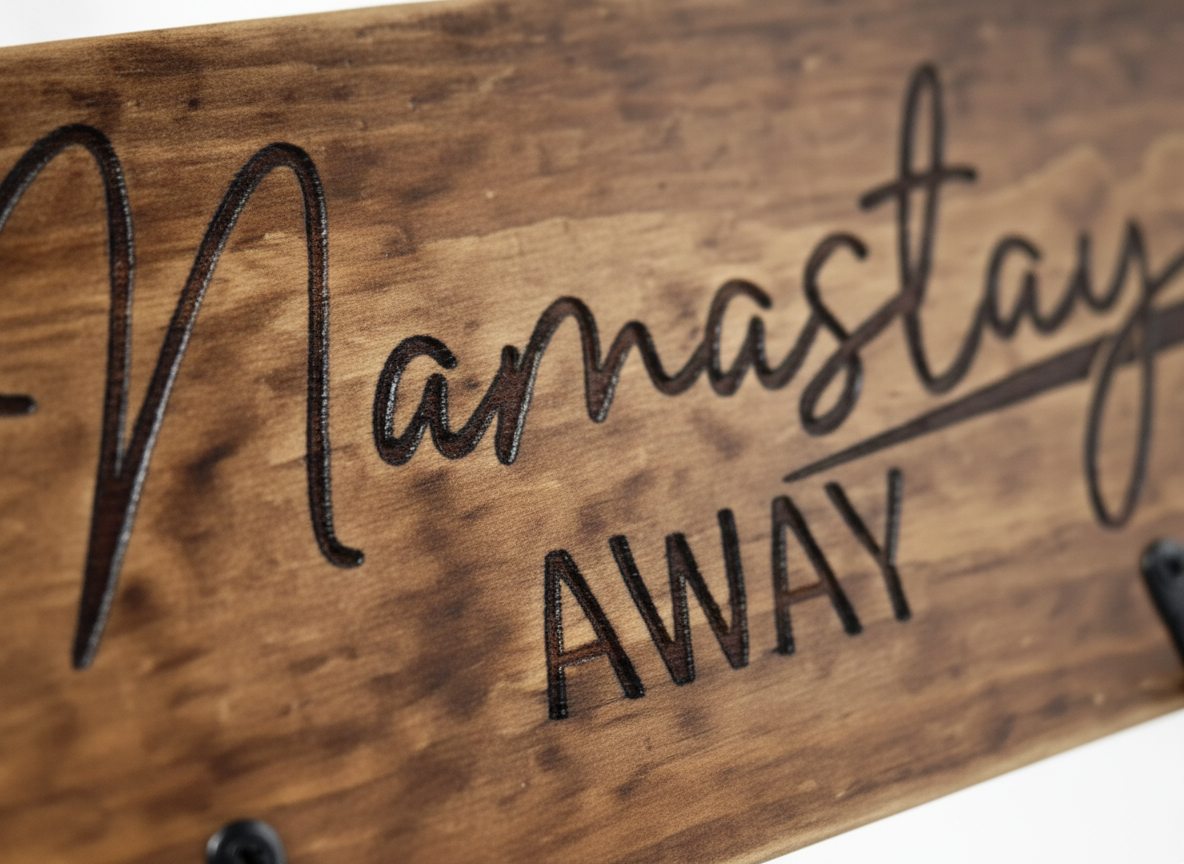 Timber Keyholder - Namastay Away
