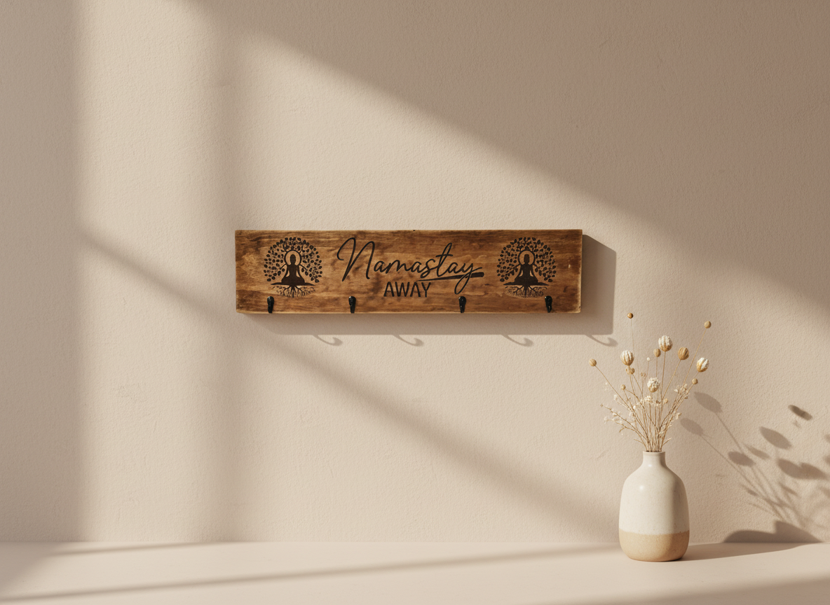 Timber Keyholder - Namastay Away