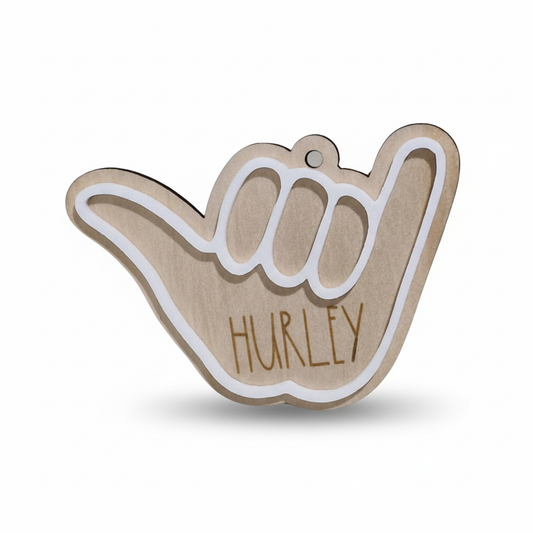 Personalised Shaka Bag Tag