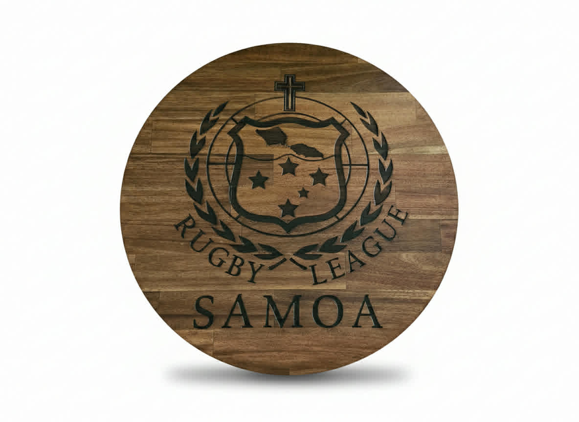 CUSTOM Sporting Coffee Table Top – 600mm Round | 18mm Thick